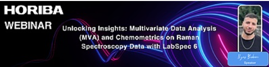 MVA, HORIBA, Raman Spectroscopy, Chemometrics