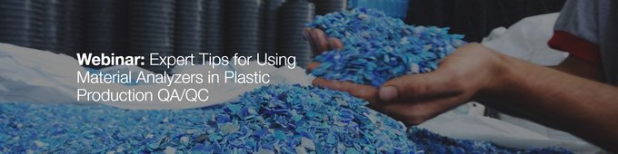 EDXRF, 塑膠產品微量元素, QA, QC, Webinar, Thermal Analysis